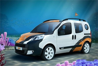 Citroen показал пассажирскую версию фургончика Nemo