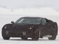 Новый Chevrolet Corvette засветился на испытаниях морозом и снегом (фото)