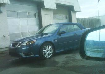 Появились шпионские фотографии нового Saab 9-3 Convertible Появились шпионские фотографии нового Saab 9-3 Convertible