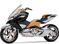 Скутер Honda Griffon GRF-1 станет серийным Скутер Honda Griffon GRF-1 станет серийным