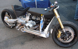 Построен мотоцикл с роторным двигателем Построен мотоцикл с роторным двигателем