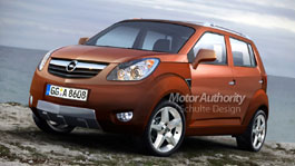 Opel сделает самый маленький внедорожник ФОТО Opel сделает самый маленький внедорожник ФОТО