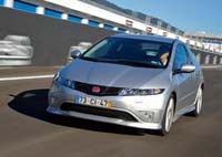 Тест Honda Civic Type R на особых колесах Тест Honda Civic Type R на особых колесах