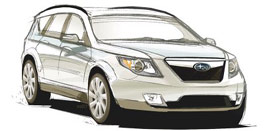 Появился первый рисунок новой Subaru Forester Появился первый рисунок новой Subaru Forester