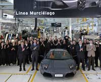 Lamborghini выпустила трехтысячную Murcielago
Lamborghini выпустила трехтысячную Murcielago