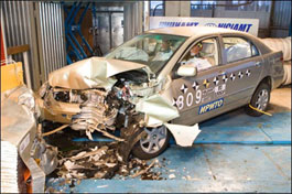 Краш-тест китайского автомобиля BYD F3
Краш-тест китайского автомобиля BYD F3