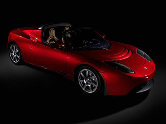 ������������� Tesla Roadster �������� � �������� ������������  
