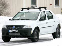 Dacia начала испытания полноприводного Logan Dacia начала испытания полноприводного Logan