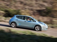Лучший автомобиль года Nissan Leaf примет участие в гонках по подъему на холм Лучший автомобиль года Nissan Leaf примет участие в гонках по подъему на холм
