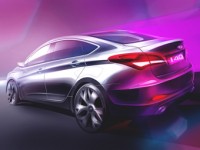 Новый большой седан Hyundai покажут на моторшоу в Барселоне Новый большой седан Hyundai покажут на моторшоу в Барселоне