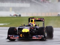 Марк Уэббер показал лучшее время на дождевой тренировке в Великобритании Марк Уэббер показал лучшее время на дождевой тренировке в Великобритании