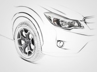 Subaru опубликовала тизер нового кроссовера XV Subaru опубликовала тизер нового кроссовера XV