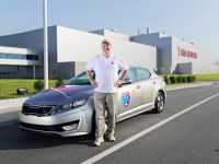 Гибрид Kia Optima попытается установить рекорд экономичности Гибрид Kia Optima попытается установить рекорд экономичности