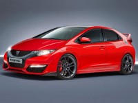 Honda Civic Type-R нового поколения первая из всех Honda Civic Type-R нового поколения первая из всех