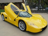 Компания занимающаяся военной спецтехникой соорудила электрический суперкар Компания занимающаяся военной спецтехникой соорудила электрический суперкар