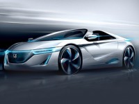 Honda готовит к выпуску ультрасовременный спортивный электрокар Honda готовит к выпуску ультрасовременный спортивный электрокар