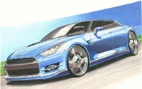 Nissan GT-R  4-
