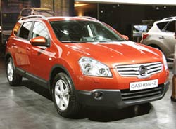 7- Nissan Qashqai.    
